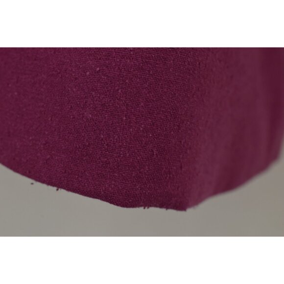 Vintage 90s Lightweight Magenta Silk Blazer by LA Cera size M - Picture 6 of 10
